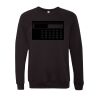 Unisex Sponge Fleece Raglan Crewneck Sweatshirt Thumbnail