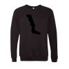 Unisex Sponge Fleece Raglan Crewneck Sweatshirt Thumbnail