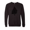 Unisex Sponge Fleece Raglan Crewneck Sweatshirt Thumbnail