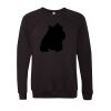 Unisex Sponge Fleece Raglan Crewneck Sweatshirt Thumbnail