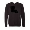 Unisex Sponge Fleece Raglan Crewneck Sweatshirt Thumbnail