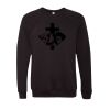 Unisex Sponge Fleece Raglan Crewneck Sweatshirt Thumbnail