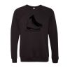 Unisex Sponge Fleece Raglan Crewneck Sweatshirt Thumbnail