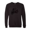 Unisex Sponge Fleece Raglan Crewneck Sweatshirt Thumbnail