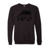 Unisex Sponge Fleece Raglan Crewneck Sweatshirt Thumbnail