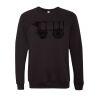 Unisex Sponge Fleece Raglan Crewneck Sweatshirt Thumbnail