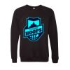 Unisex Sponge Fleece Raglan Crewneck Sweatshirt Thumbnail