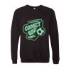 Unisex Sponge Fleece Raglan Crewneck Sweatshirt Thumbnail