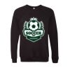 Unisex Sponge Fleece Raglan Crewneck Sweatshirt Thumbnail