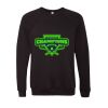 Unisex Sponge Fleece Raglan Crewneck Sweatshirt Thumbnail