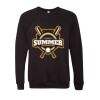 Unisex Sponge Fleece Raglan Crewneck Sweatshirt Thumbnail