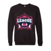 Unisex Sponge Fleece Raglan Crewneck Sweatshirt Thumbnail