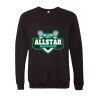 Unisex Sponge Fleece Raglan Crewneck Sweatshirt Thumbnail