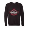 Unisex Sponge Fleece Raglan Crewneck Sweatshirt Thumbnail