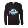 Unisex Sponge Fleece Raglan Crewneck Sweatshirt Thumbnail