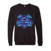 Unisex Sponge Fleece Raglan Crewneck Sweatshirt Thumbnail