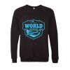 Unisex Sponge Fleece Raglan Crewneck Sweatshirt Thumbnail