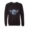 Unisex Sponge Fleece Raglan Crewneck Sweatshirt Thumbnail