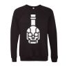 Unisex Sponge Fleece Raglan Crewneck Sweatshirt Thumbnail