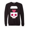 Unisex Sponge Fleece Raglan Crewneck Sweatshirt Thumbnail