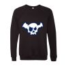 Unisex Sponge Fleece Raglan Crewneck Sweatshirt Thumbnail