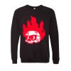 Unisex Sponge Fleece Raglan Crewneck Sweatshirt Thumbnail