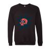Unisex Sponge Fleece Raglan Crewneck Sweatshirt Thumbnail