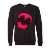 Unisex Sponge Fleece Raglan Crewneck Sweatshirt Thumbnail