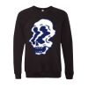 Unisex Sponge Fleece Raglan Crewneck Sweatshirt Thumbnail
