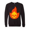 Unisex Sponge Fleece Raglan Crewneck Sweatshirt Thumbnail