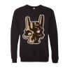 Unisex Sponge Fleece Raglan Crewneck Sweatshirt Thumbnail
