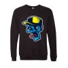 Unisex Sponge Fleece Raglan Crewneck Sweatshirt Thumbnail