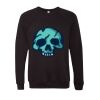 Unisex Sponge Fleece Raglan Crewneck Sweatshirt Thumbnail