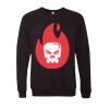 Unisex Sponge Fleece Raglan Crewneck Sweatshirt Thumbnail