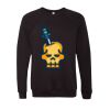 Unisex Sponge Fleece Raglan Crewneck Sweatshirt Thumbnail