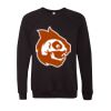 Unisex Sponge Fleece Raglan Crewneck Sweatshirt Thumbnail