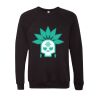 Unisex Sponge Fleece Raglan Crewneck Sweatshirt Thumbnail