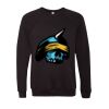 Unisex Sponge Fleece Raglan Crewneck Sweatshirt Thumbnail