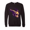 Unisex Sponge Fleece Raglan Crewneck Sweatshirt Thumbnail