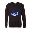 Unisex Sponge Fleece Raglan Crewneck Sweatshirt Thumbnail