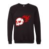 Unisex Sponge Fleece Raglan Crewneck Sweatshirt Thumbnail