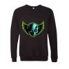 Unisex Sponge Fleece Raglan Crewneck Sweatshirt Thumbnail