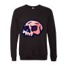 Unisex Sponge Fleece Raglan Crewneck Sweatshirt Thumbnail