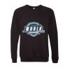 Unisex Sponge Fleece Raglan Crewneck Sweatshirt Thumbnail