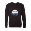 Unisex Sponge Fleece Raglan Crewneck Sweatshirt Thumbnail