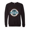 Unisex Sponge Fleece Raglan Crewneck Sweatshirt Thumbnail