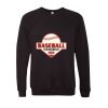 Unisex Sponge Fleece Raglan Crewneck Sweatshirt Thumbnail