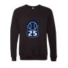 Unisex Sponge Fleece Raglan Crewneck Sweatshirt Thumbnail