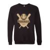 Unisex Sponge Fleece Raglan Crewneck Sweatshirt Thumbnail
