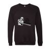 Unisex Sponge Fleece Raglan Crewneck Sweatshirt Thumbnail